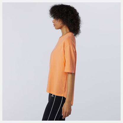 NB Athletics Collide Short Sleeve Tee | New Balance Clothing Citrus Punch - Women