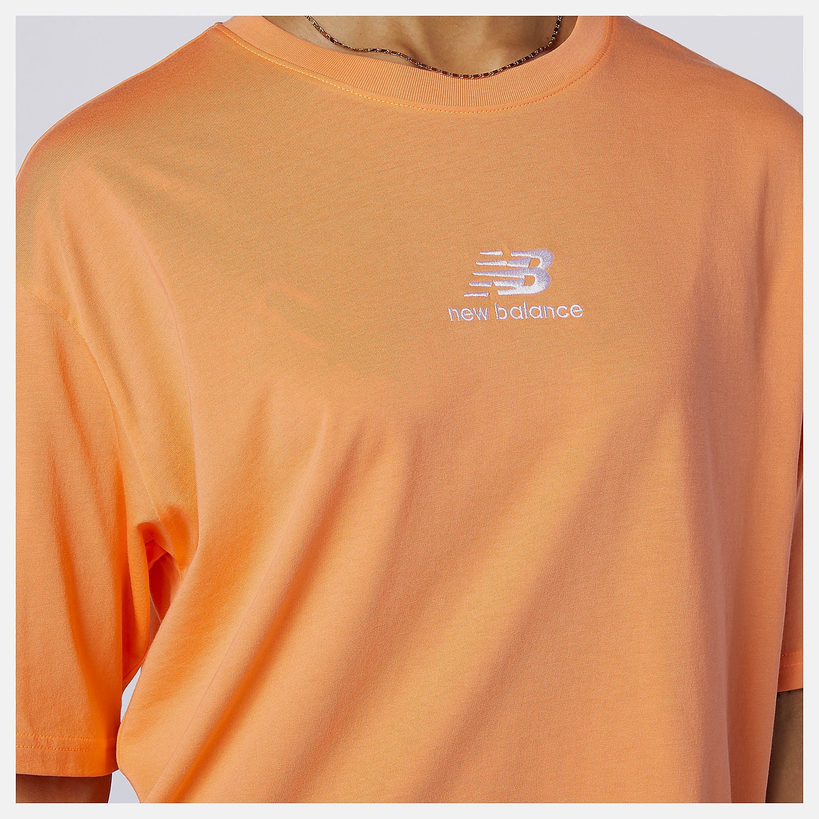 NB Athletics Collide Short Sleeve Tee | New Balance Clothing Citrus Punch - Women