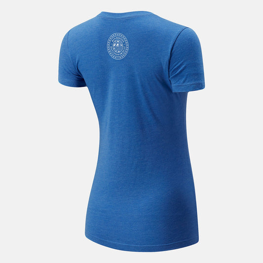 Run Boston Graphic Tee | New Balance Clothing Team Royal - Women