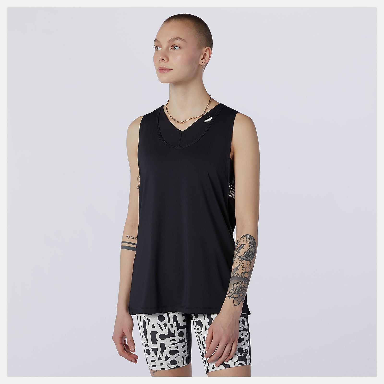 Relentless Sweat Tank | New Balance Clothing Black - Women