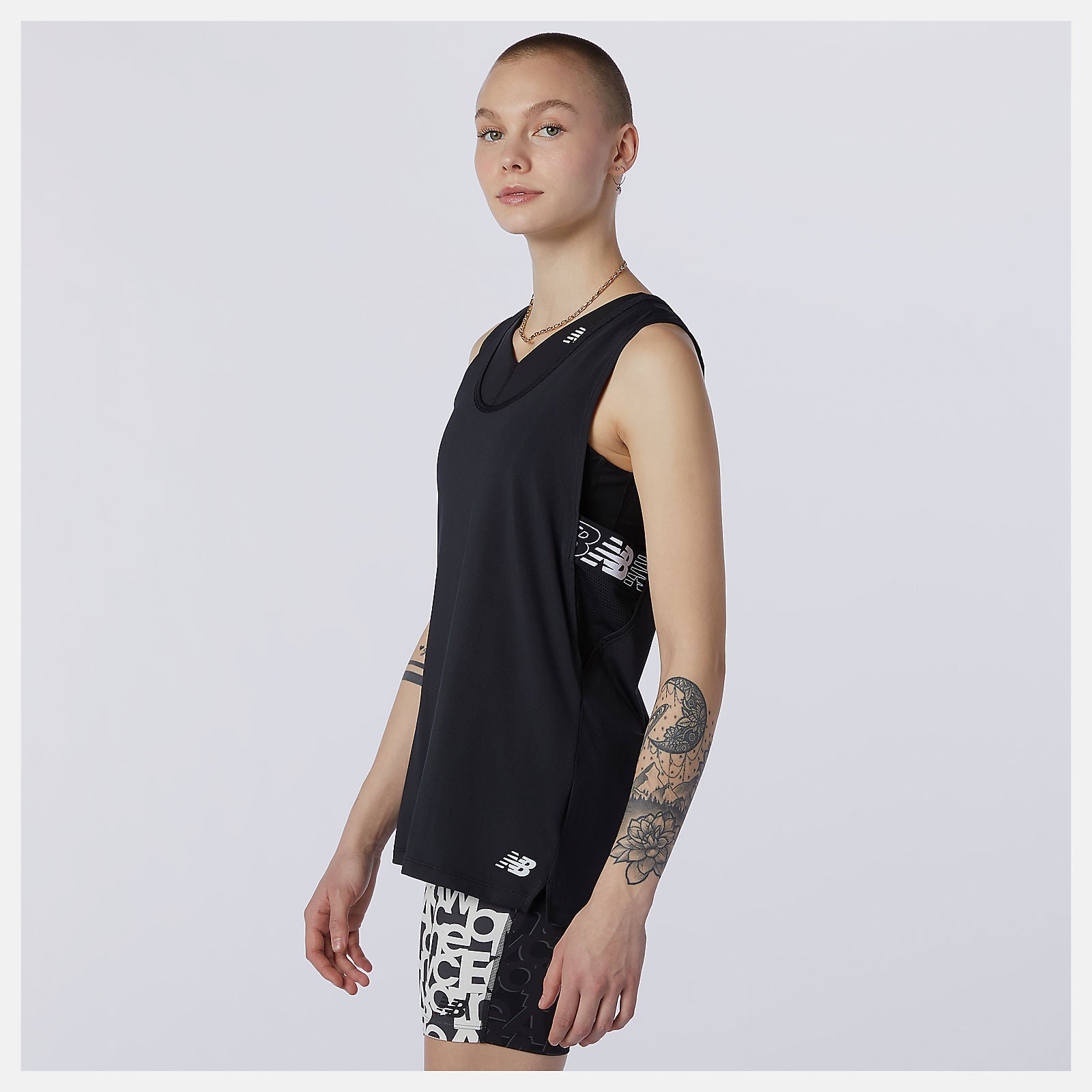 Relentless Sweat Tank | New Balance Clothing Black - Women
