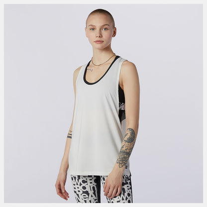 Relentless Sweat Tank | New Balance Clothing Sea Salt - Women