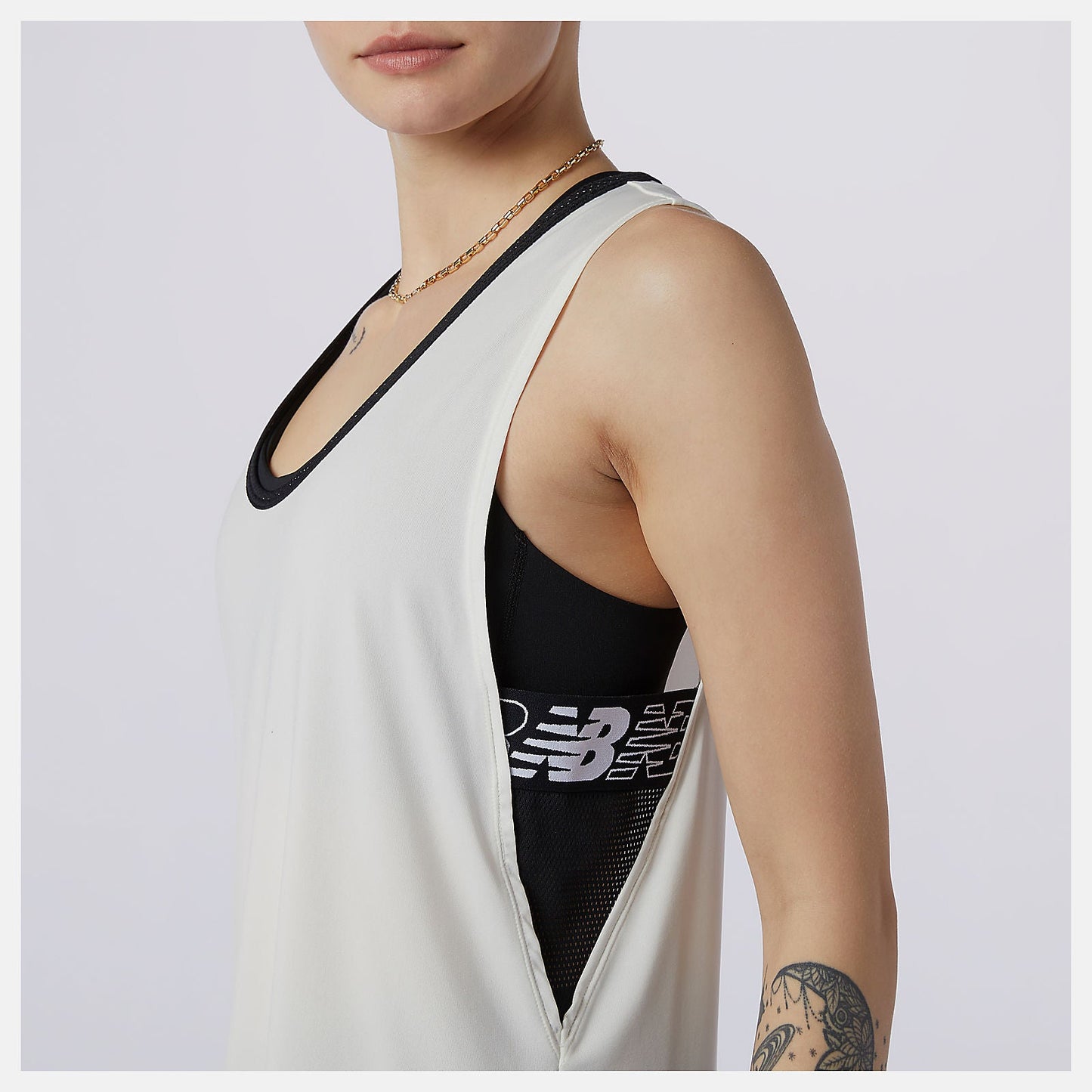 Relentless Sweat Tank | New Balance Clothing Sea Salt - Women