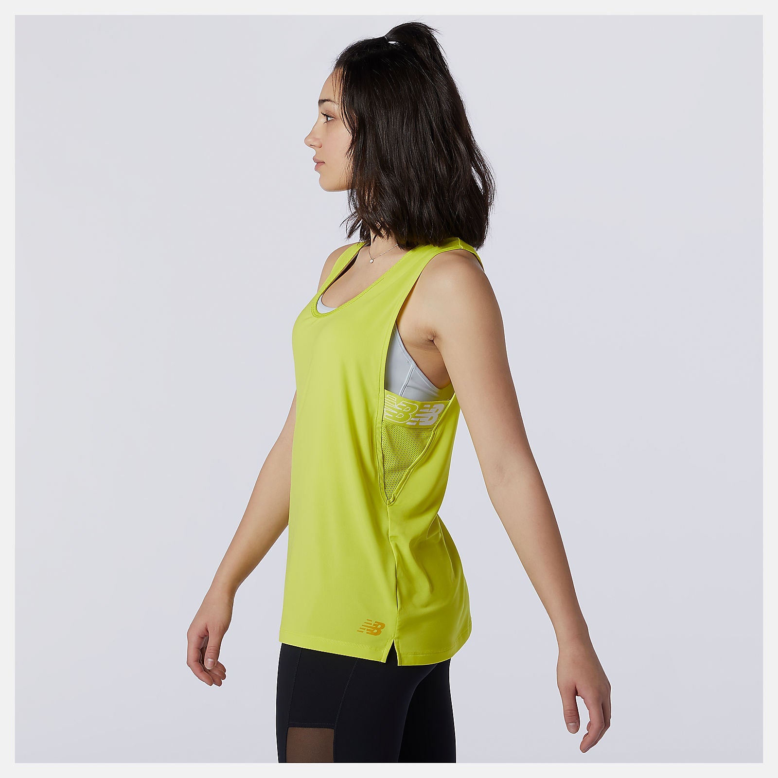 Relentless Sweat Tank | New Balance Clothing Sulpher Yellow - Women