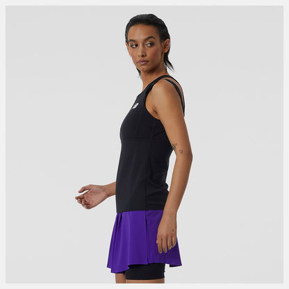 Tournament Keyhole Tank | New Balance Clothing Black - Women