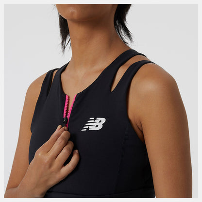 Tournament Keyhole Tank | New Balance Clothing Black - Women