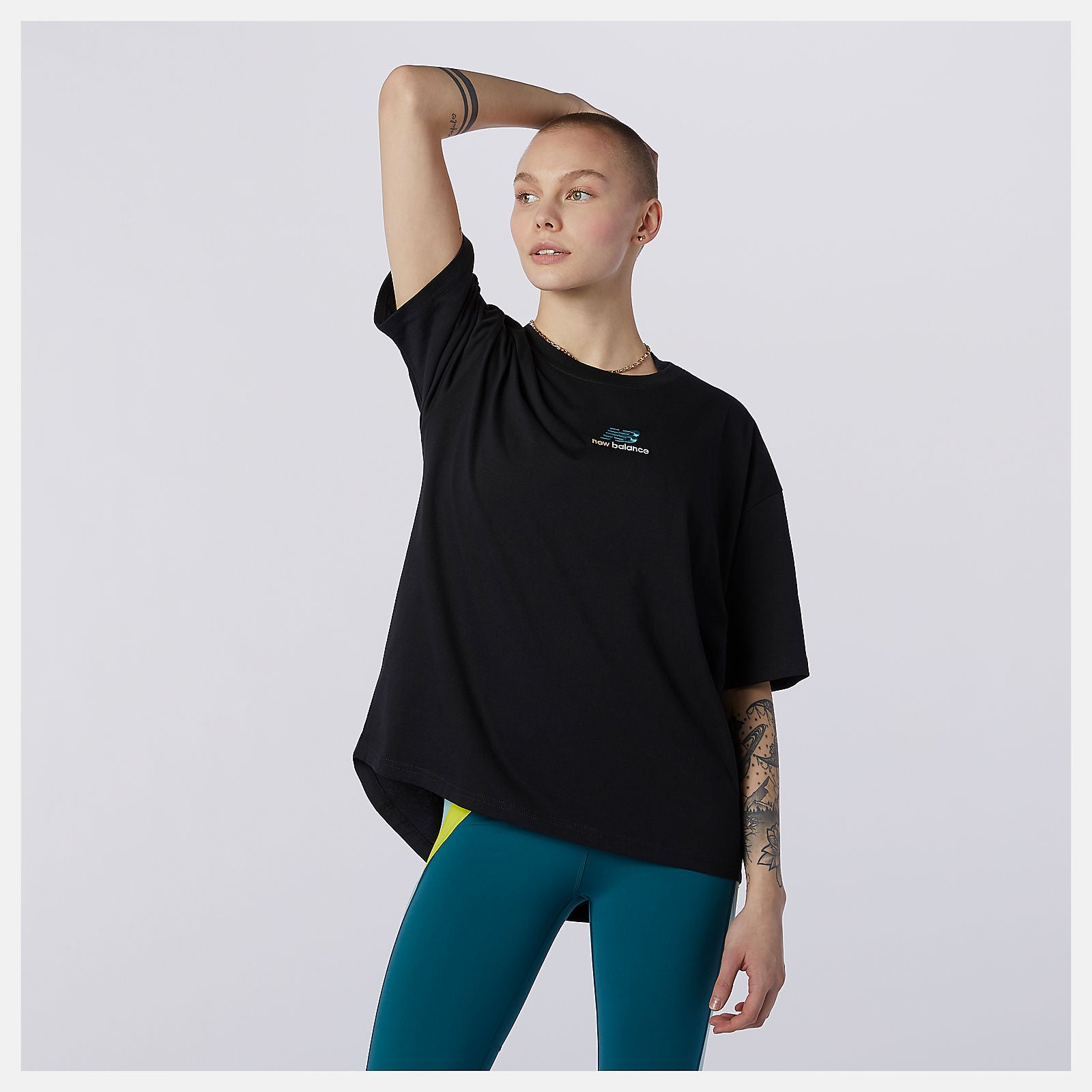 NB Athletics Higher Learning Graphic Tee | New Balance Clothing Black - Women