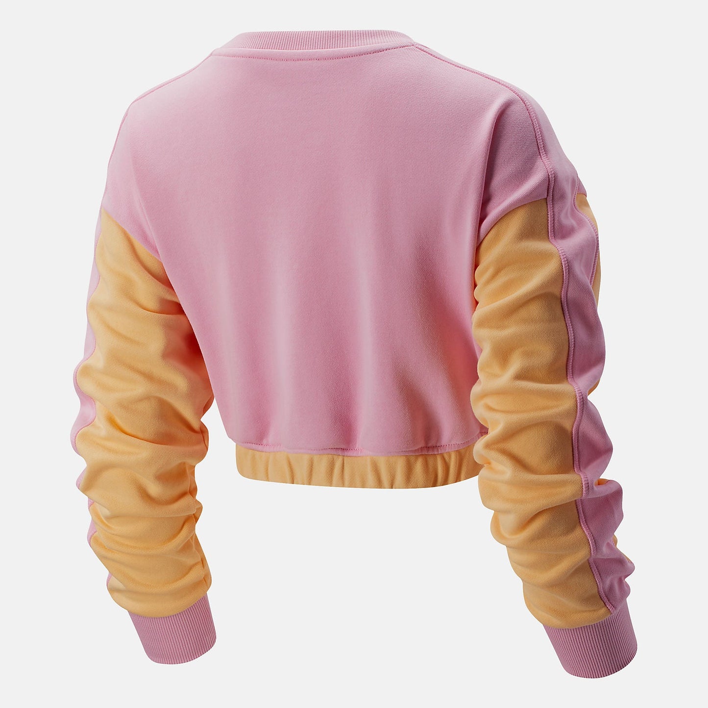 NB Athletics Baroque Crop Crew | New Balance Clothing Pink Lemonade - Women
