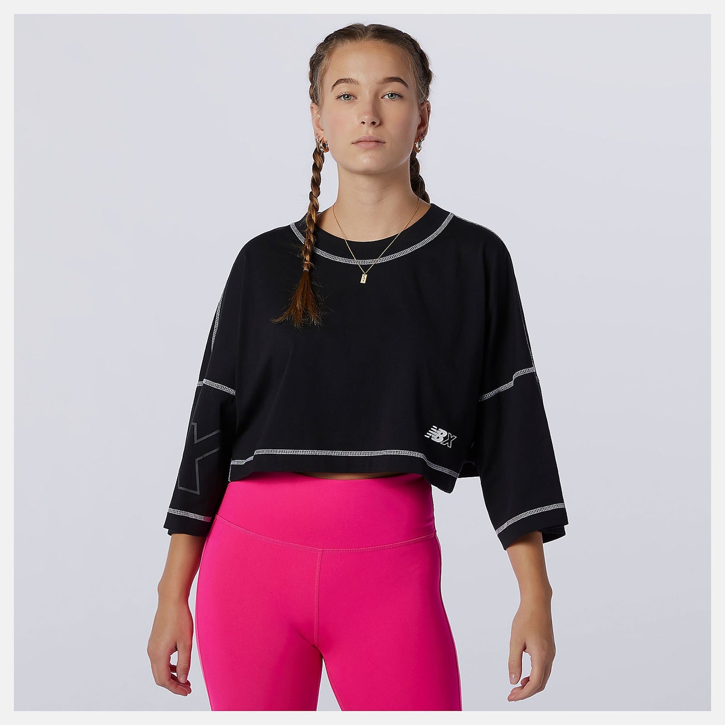 NB Essentials NBX Graphic Tee 2 | New Balance Clothing Black - Women