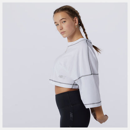 NB Essentials NBX Graphic Tee 2 | New Balance Clothing White - Women