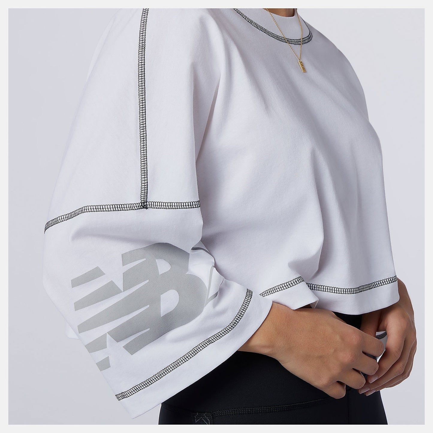 NB Essentials NBX Graphic Tee 2 | New Balance Clothing White - Women