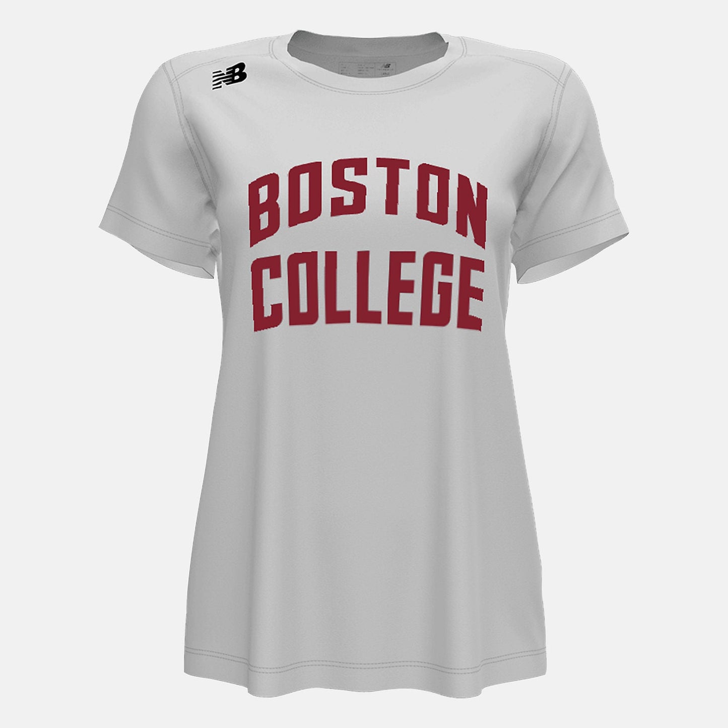 NB Short Sleeve Tech Tee(Boston College) | New Balance Clothing White - Women