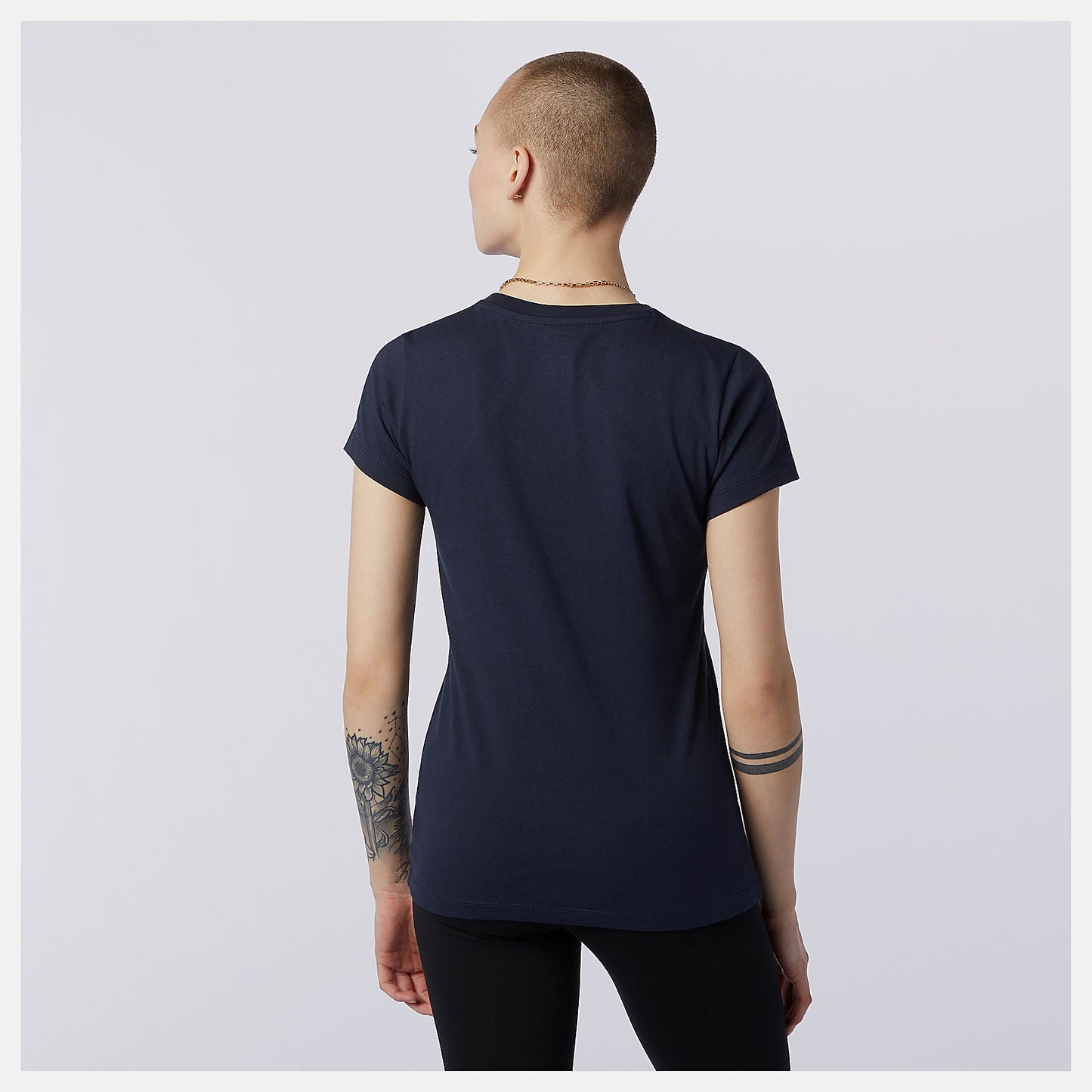 Essentials Stacked Logo Tee | New Balance Clothing Eclipse - Women