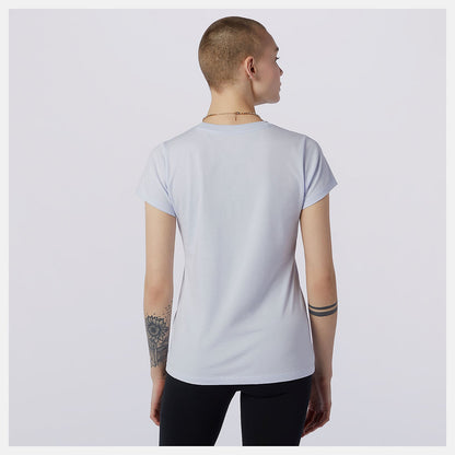 Essentials Stacked Logo Tee | New Balance Clothing Grey - Women