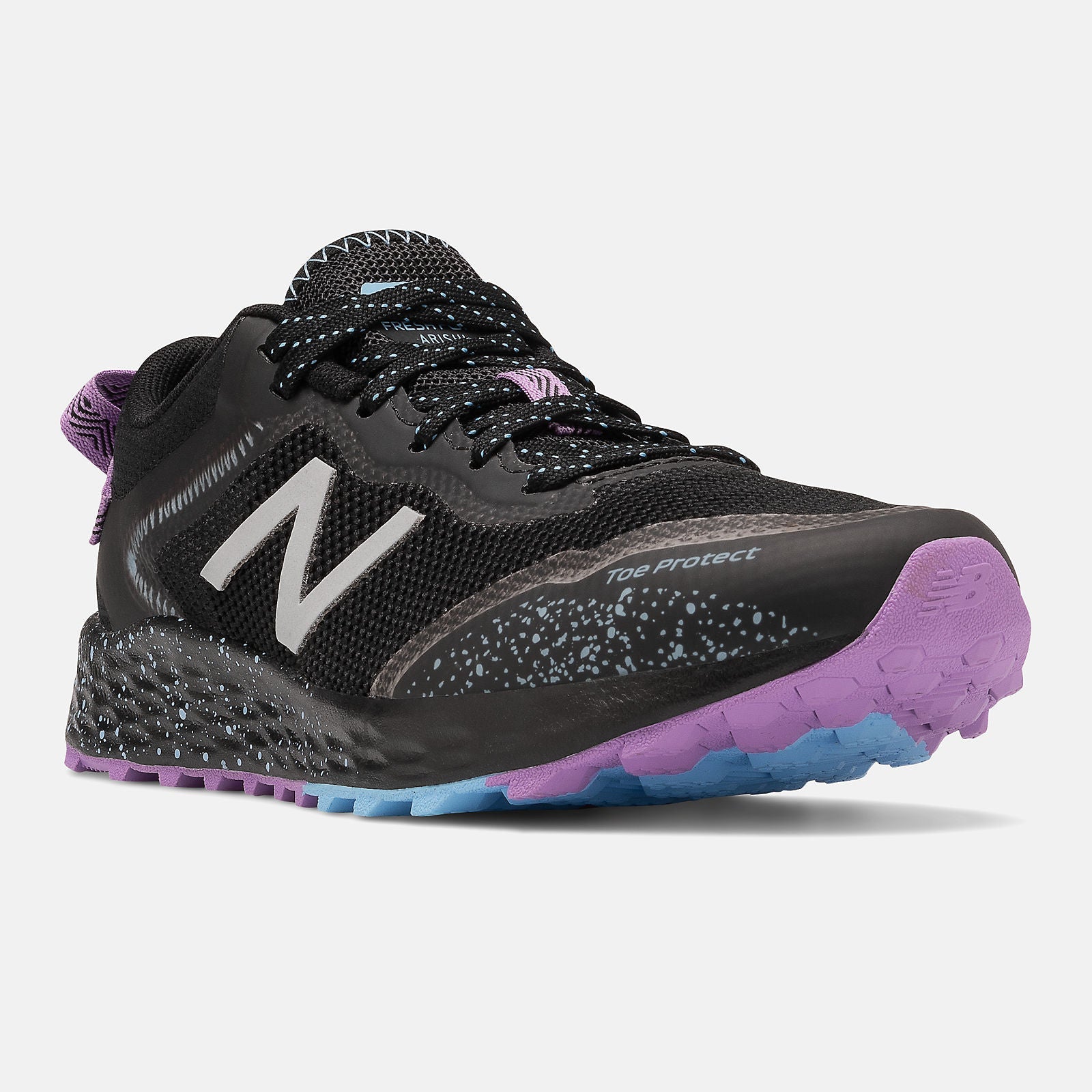 Fresh Foam Arishi Trail | New Balance Shoes Black/Purple and Neo Violet - Women