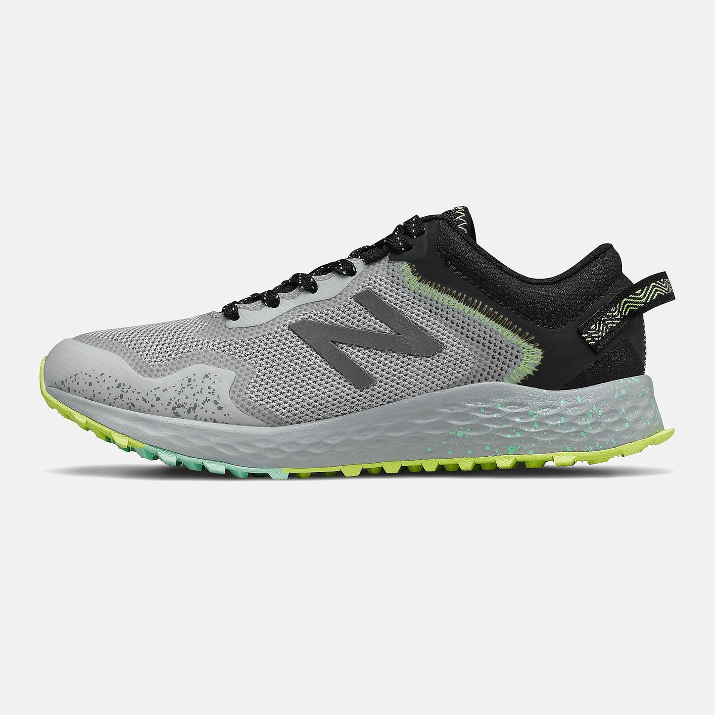 Fresh Foam Arishi Trail | New Balance Shoes Light Aluminum/Black and Neo Mint - Women