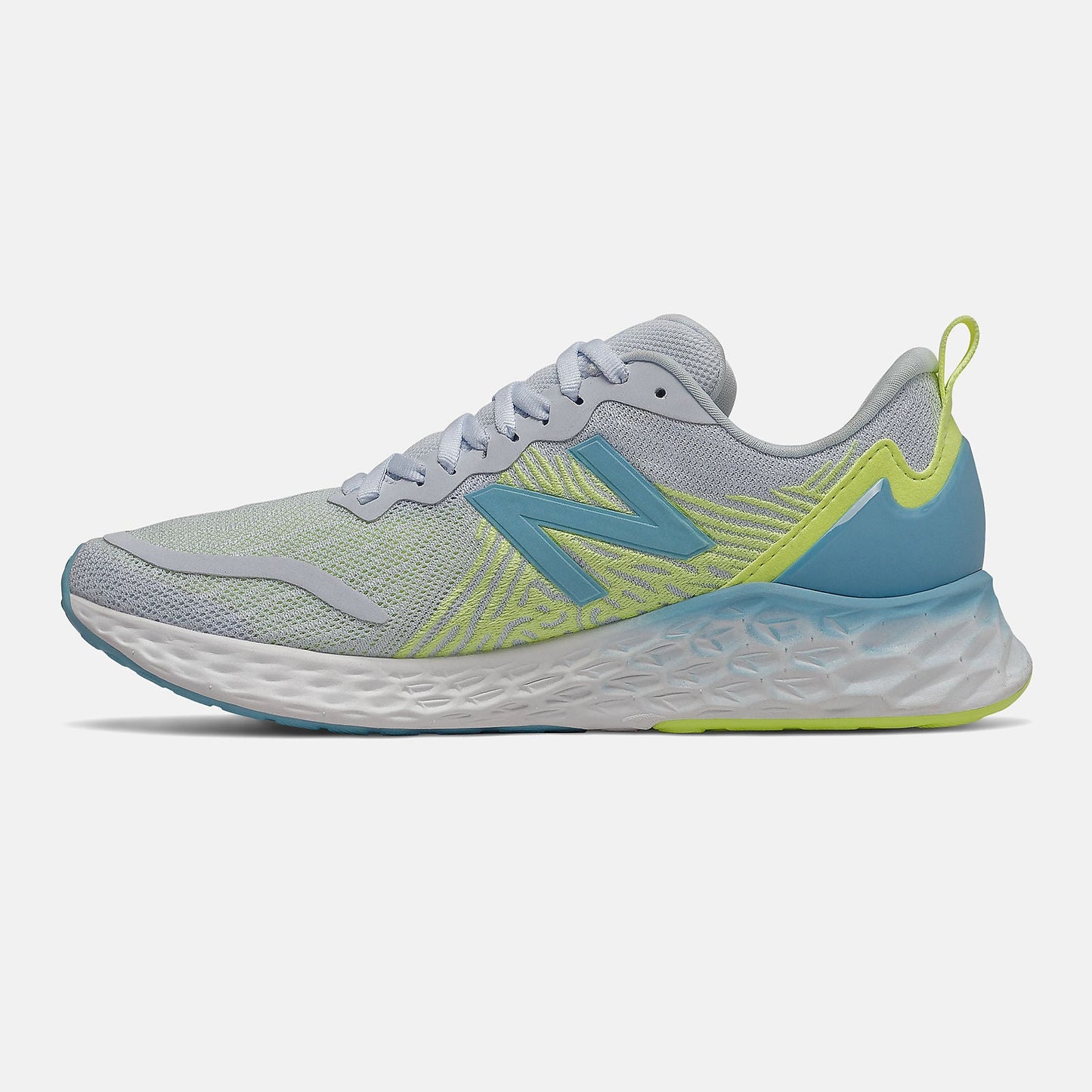 Fresh Foam Tempo | New Balance Shoes Moon Dust/Bali Blue and Lemon Slush - Women