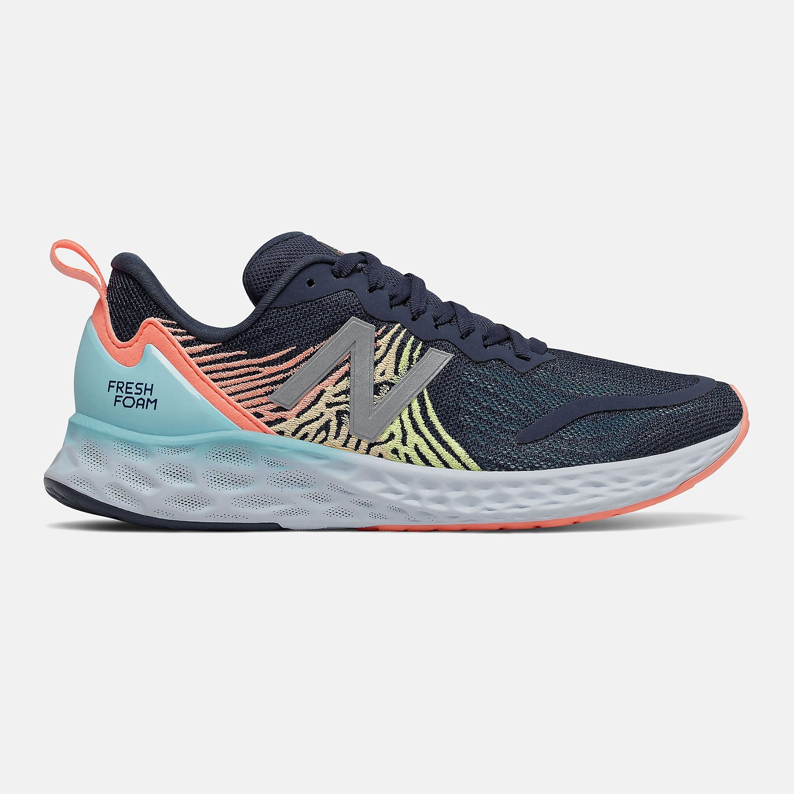 Fresh Foam Tempo | New Balance Shoes Natural Indigo/Ginger Pink and Lemon Slush - Women