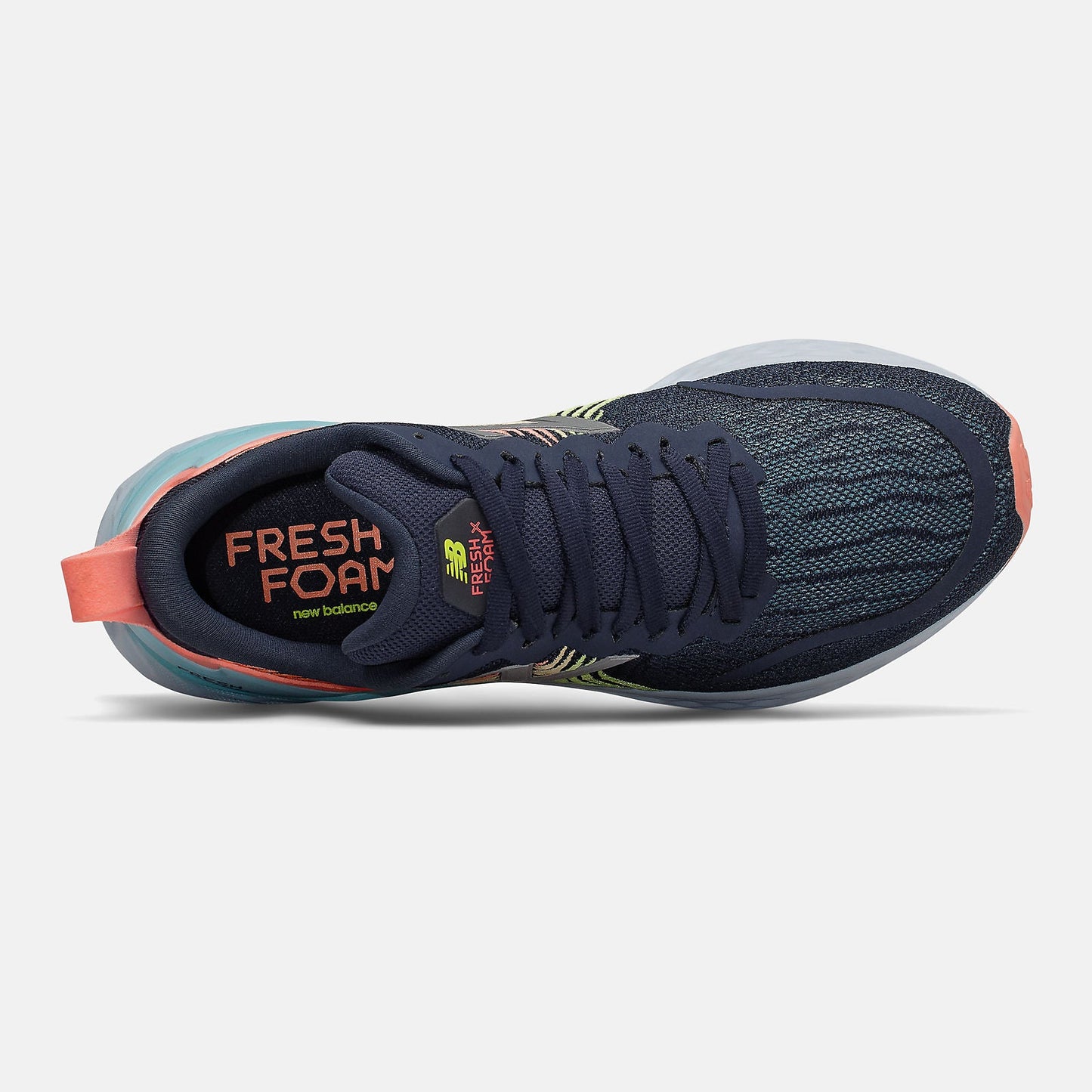 Fresh Foam Tempo | New Balance Shoes Natural Indigo/Ginger Pink and Lemon Slush - Women