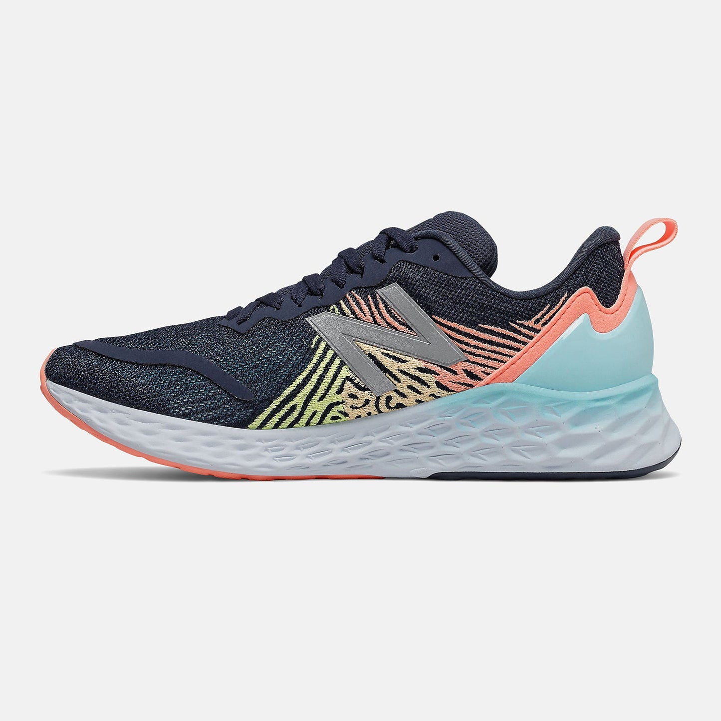 Fresh Foam Tempo | New Balance Shoes Natural Indigo/Ginger Pink and Lemon Slush - Women