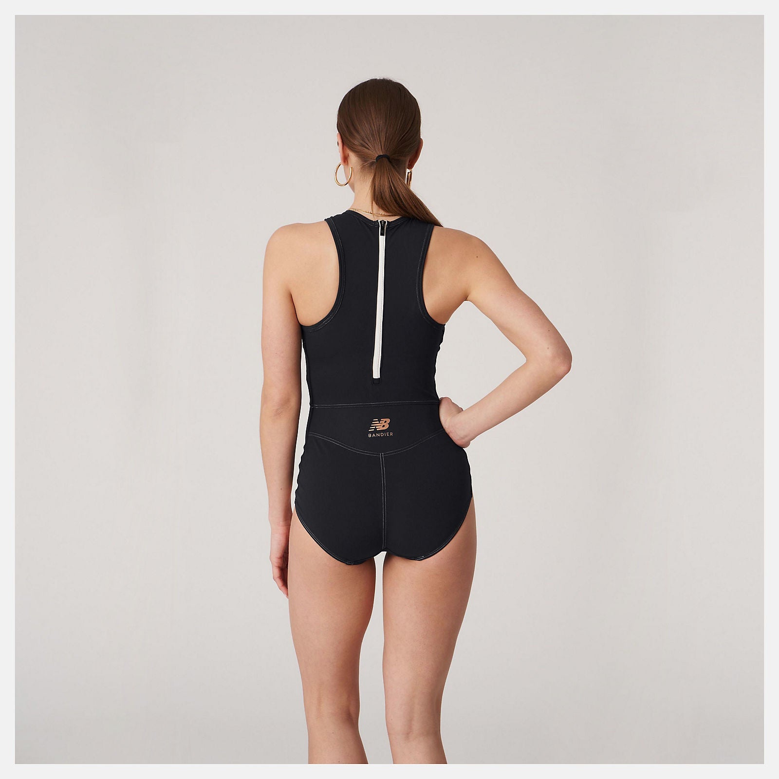 Bandier Brief Bodysuit | New Balance Clothing Black - Women