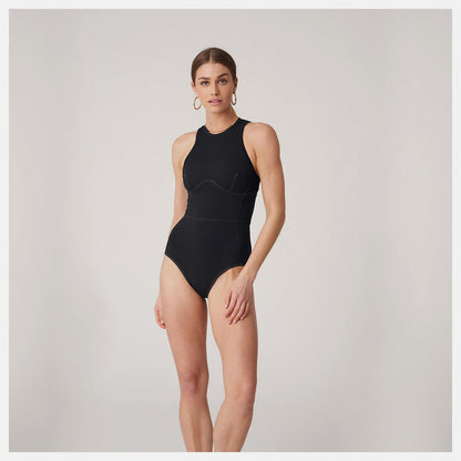 Bandier Brief Bodysuit | New Balance Clothing Black - Women