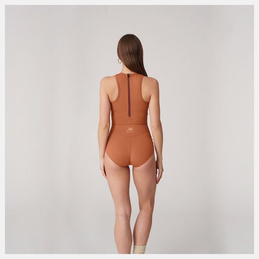 Bandier Brief Bodysuit | New Balance Clothing Terra Cotta - Women