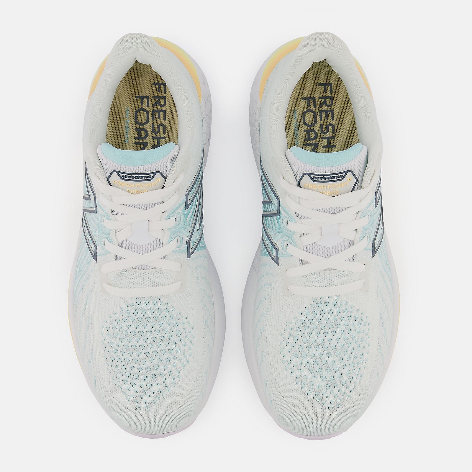 Fresh Foam X Vongo v5 | New Balance Shoes White/Light Mango - Women