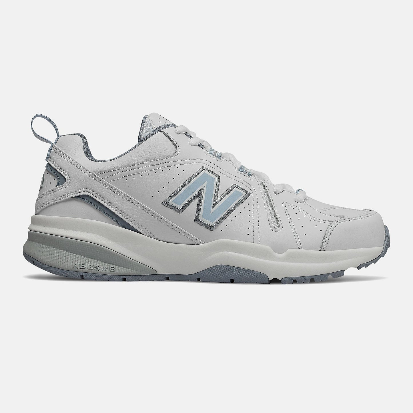 608v5 | New Balance Shoes White/Light Blue - Women
