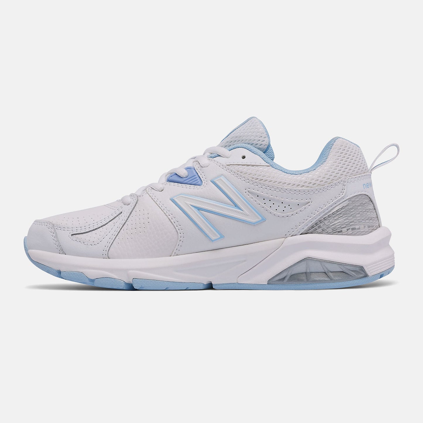 Women New Balance 857v2 | New Balance Shoes White/Light Blue - Women