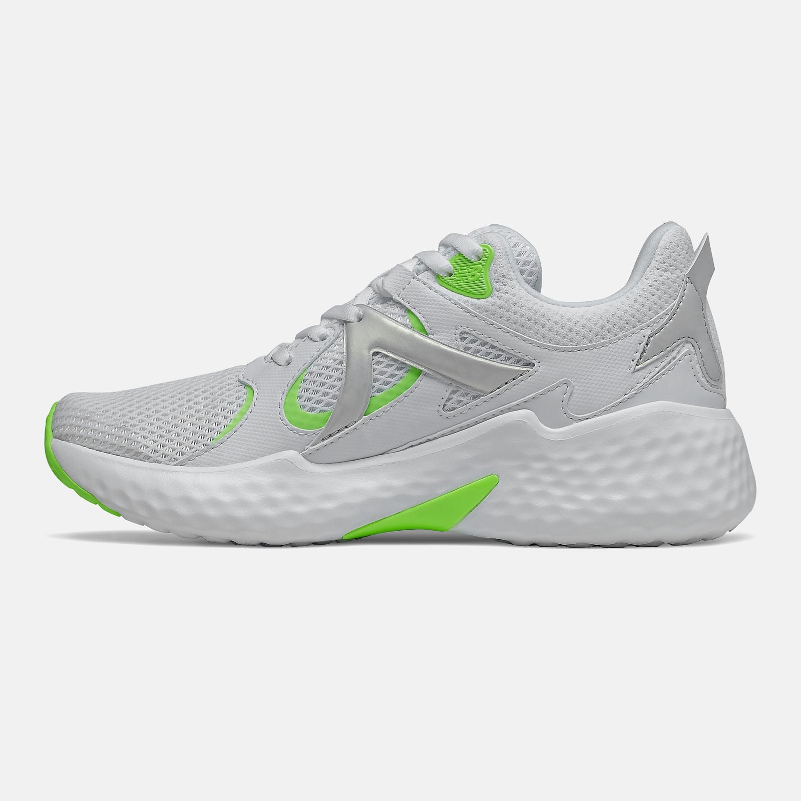 Fresh Foam Yaru Iridescent | New Balance Shoes White/Lime Glo - Women